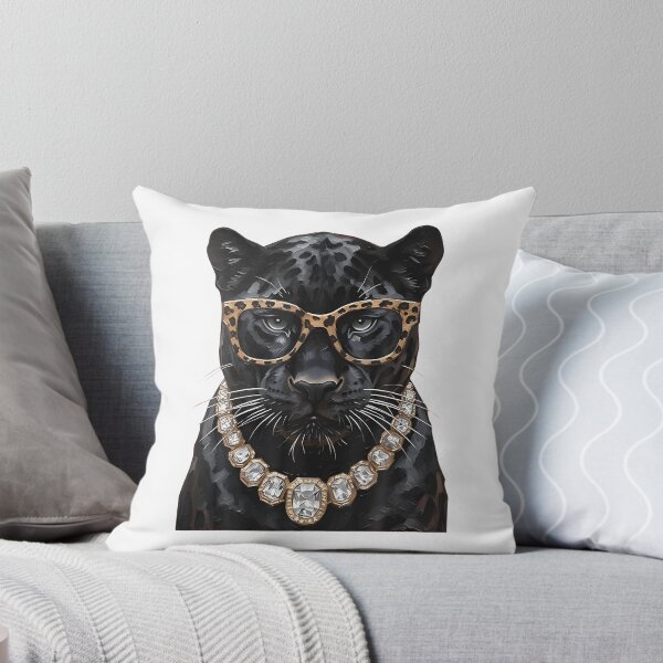 Item preview, Cool Panther Roar Leopard Sunglasses Funny Glam Panther designed and sold by Eat-Apples.