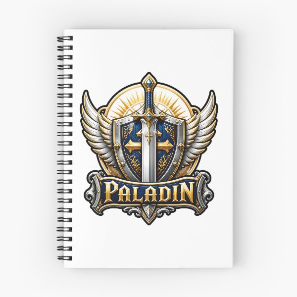 Item preview, Paladin Class Emblem Holy Greatsword Radiant Shield RPG tabletop game designed and sold by CleverRaccoon.