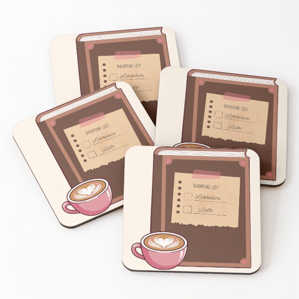 Item preview, Literature and Latte designed and sold by Stuck in Stories.