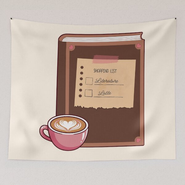 Item preview, Literature and Latte designed and sold by Stuck in Stories.