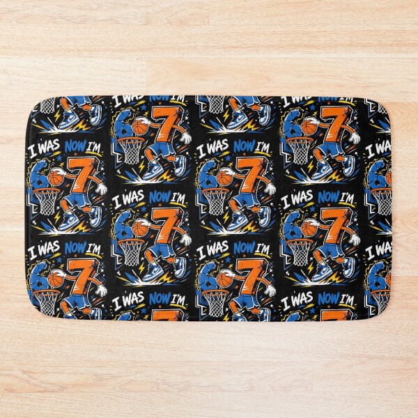 Item preview,  I Was 6 Now I'M 7 Basketball 6 7 Birthday designed and sold by Eat-Apples.