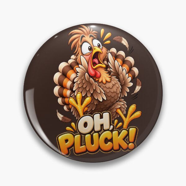 Item preview, Oh, Pluck! – Funny Thanksgiving Turkey designed and sold by HO•Designs.