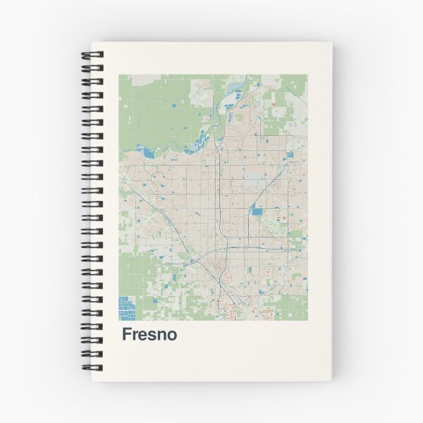 Item preview, Fresno Minimalistic Map Art designed and sold by MapsNerd.