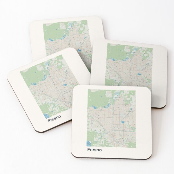 Item preview, Fresno Minimalistic Map Art designed and sold by MapsNerd.