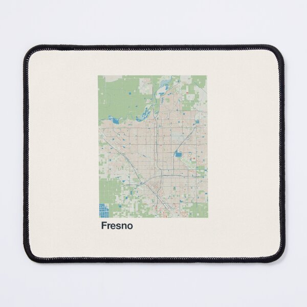 Item preview, Fresno Minimalistic Map Art designed and sold by MapsNerd.
