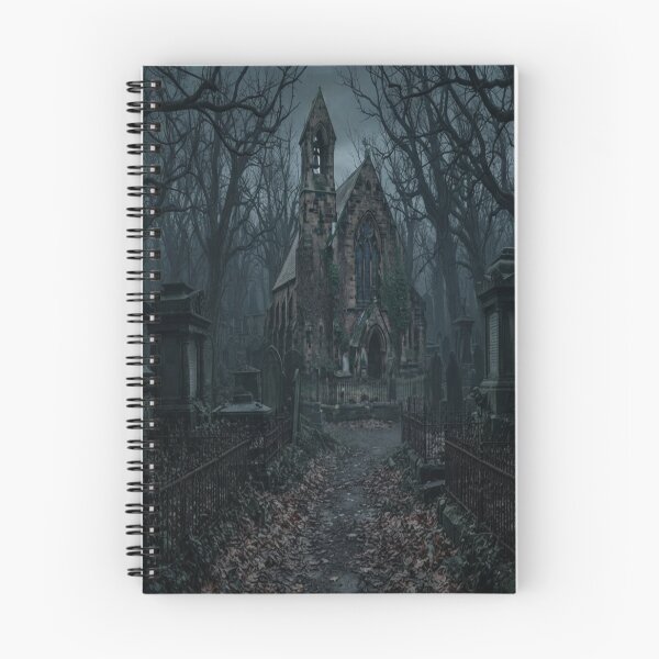Item preview, Gothic Chapel in a Gloomy Cemetery designed and sold by AfresStudio.
