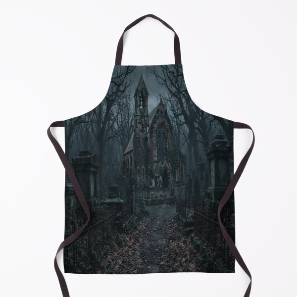 Item preview, Gothic Chapel in a Gloomy Cemetery designed and sold by AfresStudio.