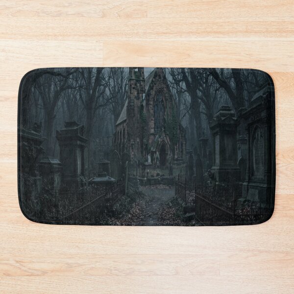 Item preview, Gothic Chapel in a Gloomy Cemetery designed and sold by AfresStudio.