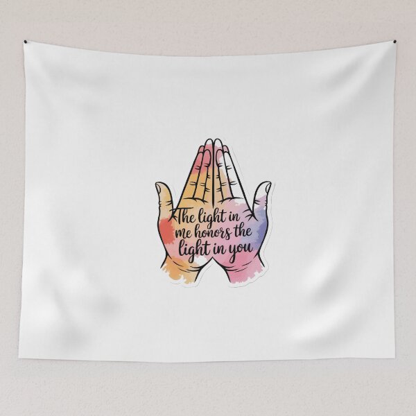 Item preview, Namaste Light Honors Light designed and sold by NiftyWrx.
