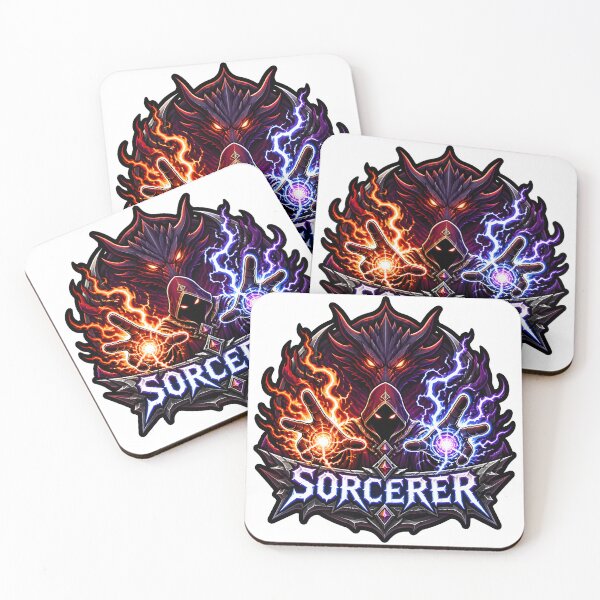 Item preview, Sorcerer Class Emblem Dragon Eye Elemental Magic RPG tabletop game designed and sold by CleverRaccoon.
