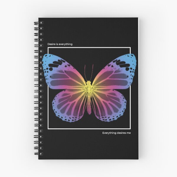 Item preview, Neon Gradient Butterfly Desire Soft Grunge Aesthetic designed and sold by Hilal-Studio.