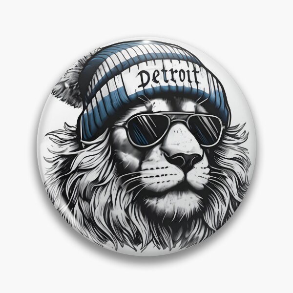 Item preview, Detroit Football Pride Blue Silver Motor City Game Day Gridiron Fan Art | Best Gift designed and sold by moodner.