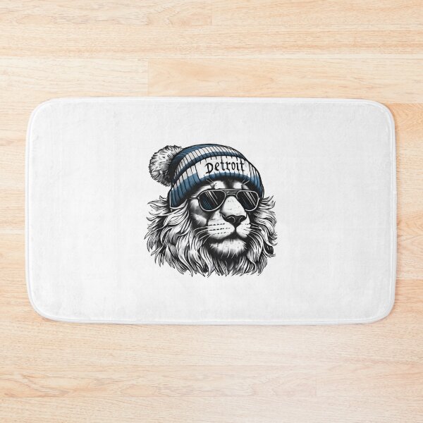 Item preview, Detroit Football Pride Blue Silver Motor City Game Day Gridiron Fan Art | Best Gift designed and sold by moodner.