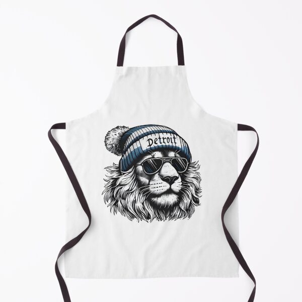 Item preview, Detroit Football Pride Blue Silver Motor City Game Day Gridiron Fan Art | Best Gift designed and sold by moodner.