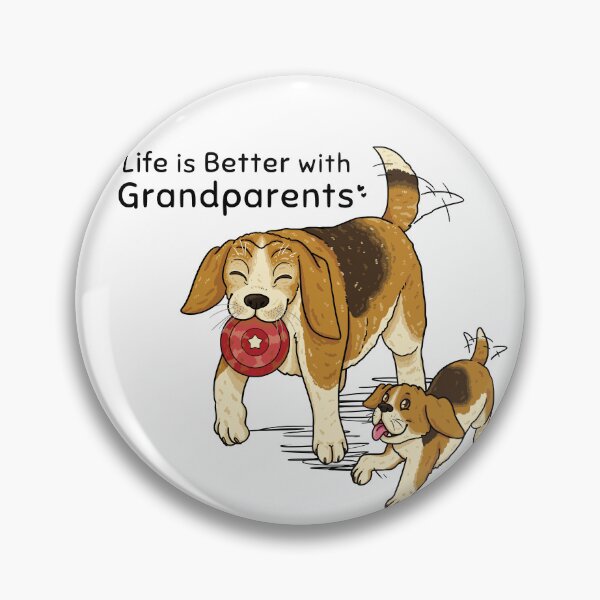 Item preview, Life is better with grandparents dog version designed and sold by Maria-Henriques.