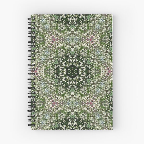 Item preview, Sweet Autumn Clematis Hex Pattern designed and sold by concretebotany.