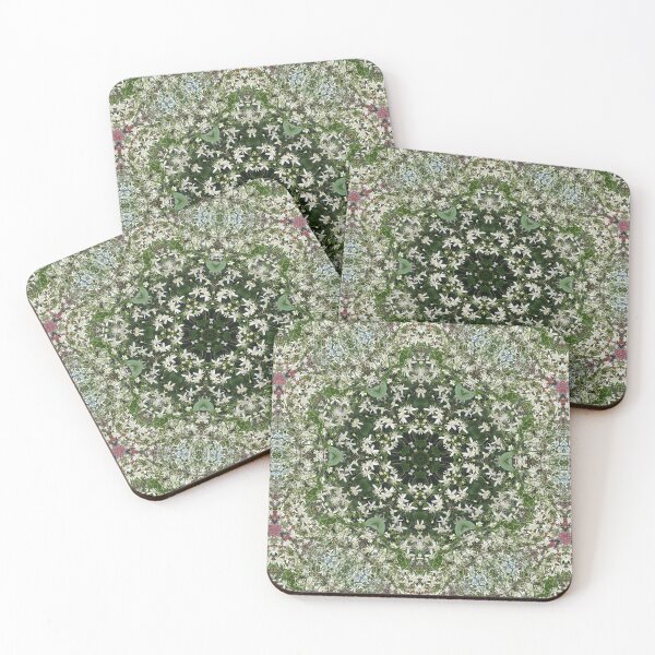 Item preview, Sweet Autumn Clematis Hex Pattern designed and sold by concretebotany.