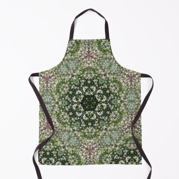 Item preview, Sweet Autumn Clematis Hex Pattern designed and sold by concretebotany.