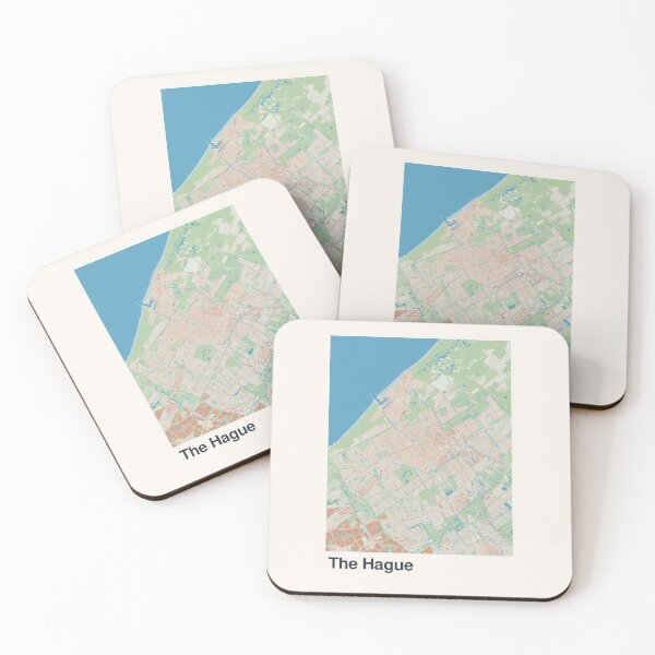 Item preview, The Hague Minimalistic Map Art designed and sold by MapsNerd.
