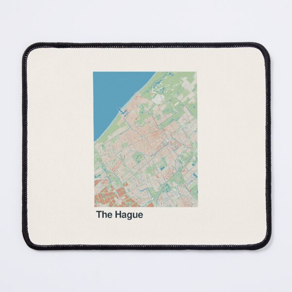 Item preview, The Hague Minimalistic Map Art designed and sold by MapsNerd.