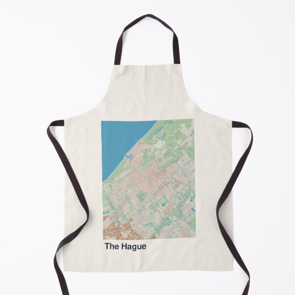 Item preview, The Hague Minimalistic Map Art designed and sold by MapsNerd.