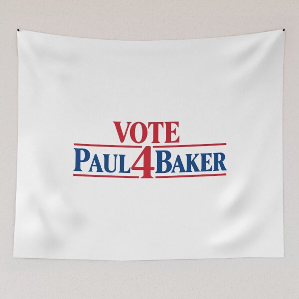 Item preview, Vote Paul 4 Baker Retro Y2K HOA President designed and sold by sanasoniro.