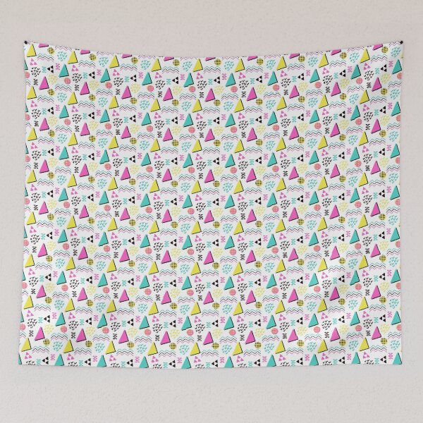 Item preview, 1980s Vintage - Pink/Yellow/Pale Blue designed and sold by SusiSu72.