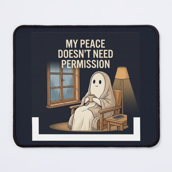 Item preview, My Peace Doesn't Need Permission designed and sold by QuietNovaShop.