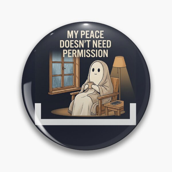 Item preview, My Peace Doesn't Need Permission designed and sold by QuietNovaShop.