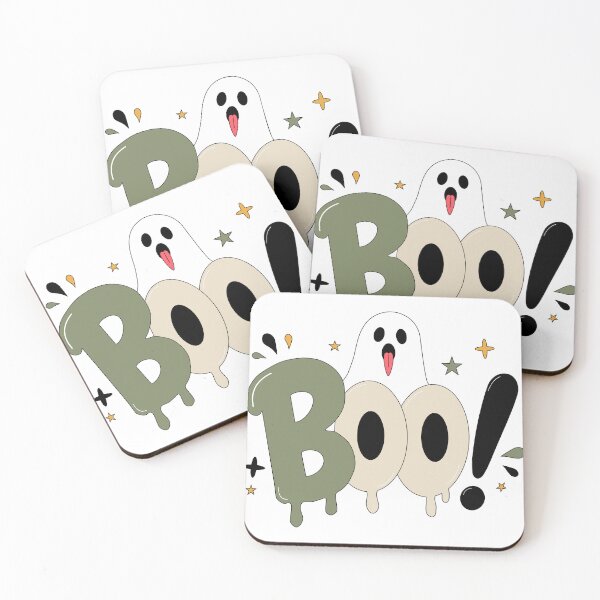Item preview, Cute Boo Ghost Typography Spooky Season Halloween Design⁠ designed and sold by Teenidesign .