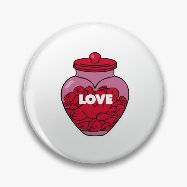 Item preview, Heart Jar of Love designed and sold by NiftyWrx.