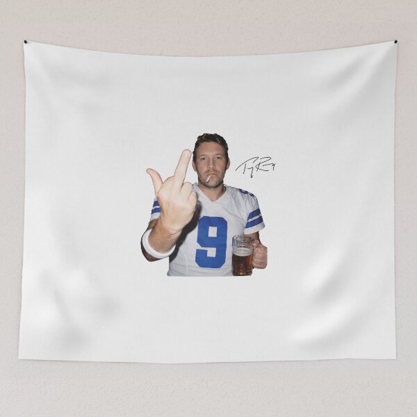Item preview, Vintage Tony Romo, Football Legend designed and sold by RebeltouilleArt.