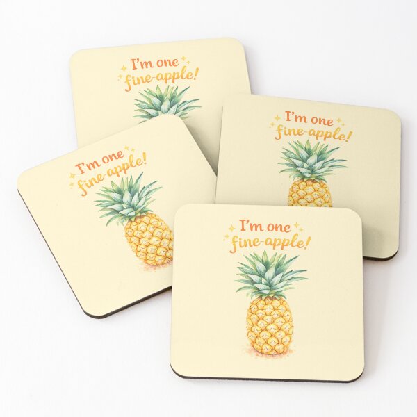 Item preview, Cute Pineapple Wtercolor Illustration designed and sold by Sommium .