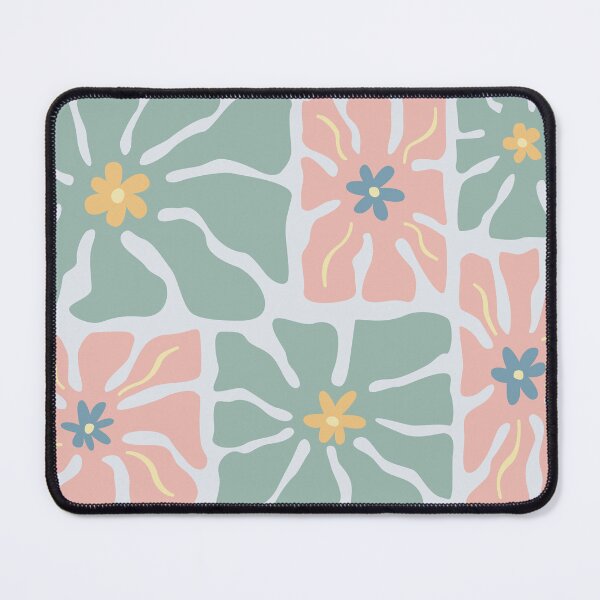 Item preview, Boho floral quads (pink/sage) designed and sold by 247DesignStudio.