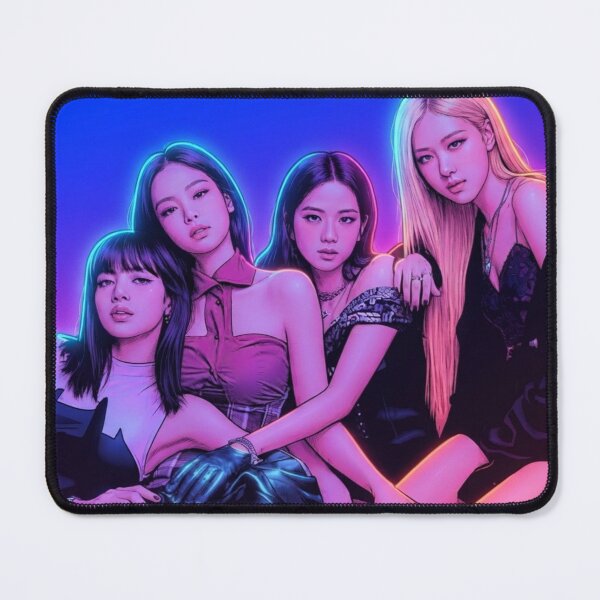 Item preview, BP Group Hangout Neon KPop Lgbtq+ Comic Book Art Home Wall Decor Print Poster Pride TV Series Movie Music designed and sold by Mind Space.