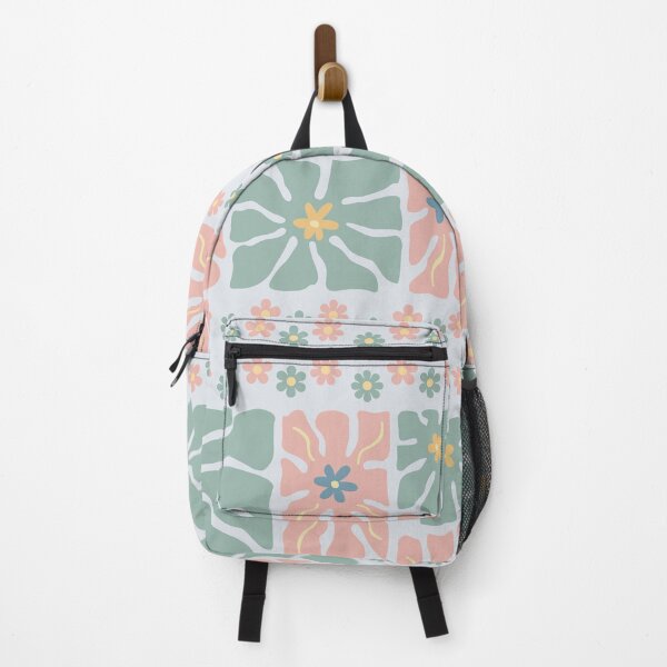 Item preview, Boho floral quads (pink/sage) designed and sold by 247DesignStudio.