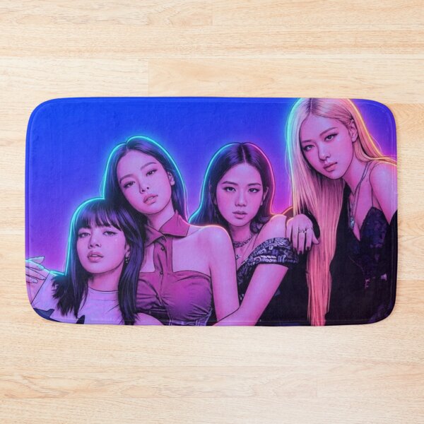 Item preview, BP Group Hangout Neon KPop Lgbtq+ Comic Book Art Home Wall Decor Print Poster Pride TV Series Movie Music designed and sold by Mind Space.
