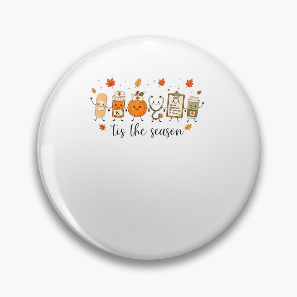 Item preview, Cute Fall Nurse Doodle Tis The Season Autumn Nursing Pumpkin designed and sold by Eat-Apples.