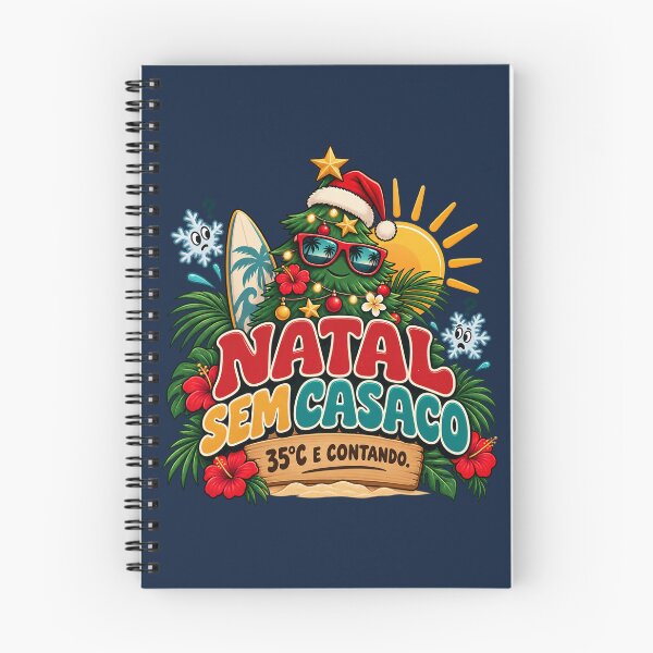Item preview, Natal Sem Casaco – Tropical Christmas Summer Santa | 35°C E Contando designed and sold by warlistop.