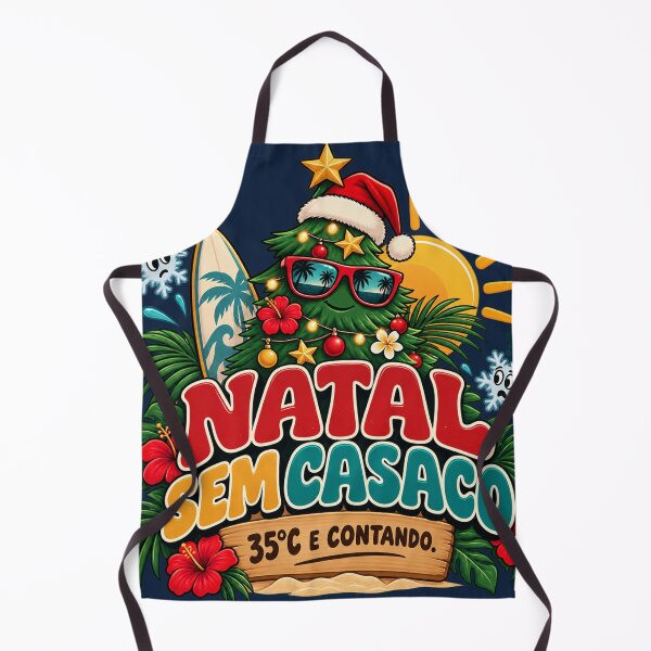 Item preview, Natal Sem Casaco – Tropical Christmas Summer Santa | 35°C E Contando designed and sold by warlistop.