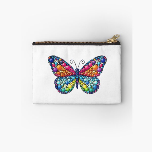 Item preview, Colorful Butterfly Dotted Butterfly Rainbow  Butterfly Dot Day designed and sold by Thread&Fable.