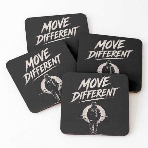 Item preview, Move Different – Motivational Streetwear Walking Graphic designed and sold by JatCreative.