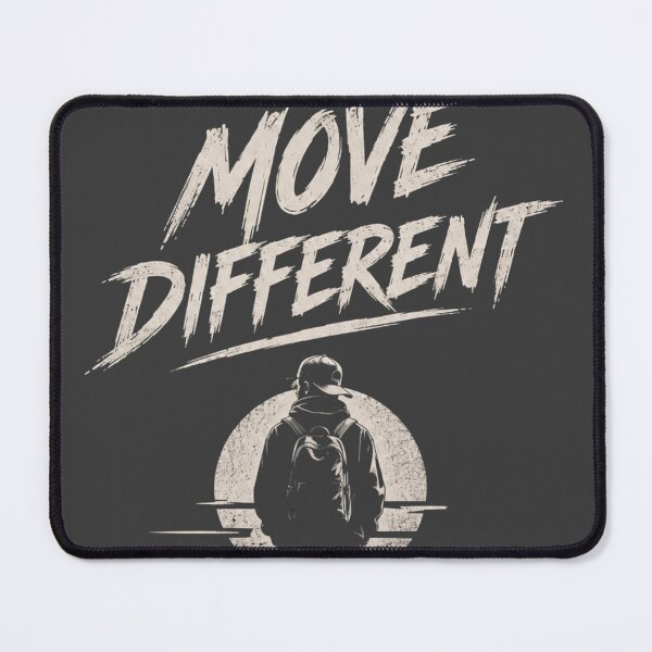 Item preview, Move Different – Motivational Streetwear Walking Graphic designed and sold by JatCreative.