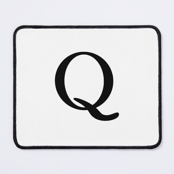Item preview, Letter Q Minimalist Initial Aesthetic designed and sold by UnrealShopKelko.