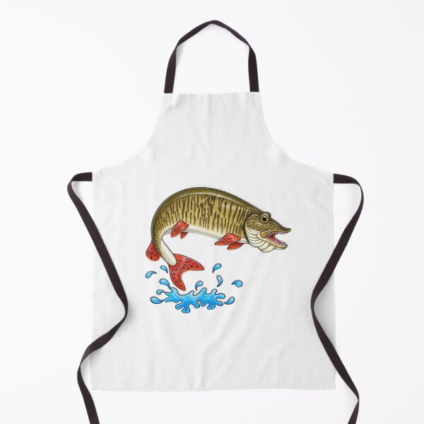 Item preview, Cartoon Muskellunge designed and sold by Scott Hayes.