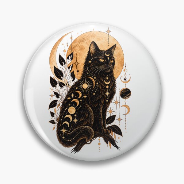 Item preview, Mystic Celestial Cat designed and sold by Roadlight Photography .