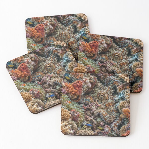 Item preview, Camouflaged Octopus – Hidden Coral Reef designed and sold by GSizzle1.
