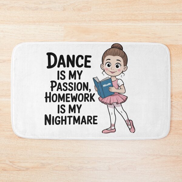 Item preview, Dancer with Textbook and Humor designed and sold by NiftyWrx.
