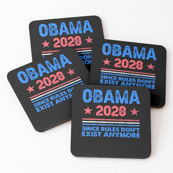 Item preview, Funny Obama 2028 Since Rules Don'T Exist Anymore Satire designed and sold by Eat-Apples.