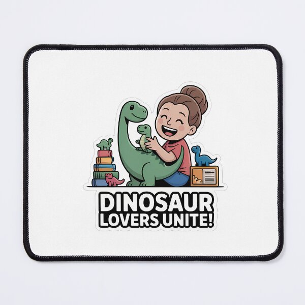 Item preview, Dinosaur Lovers Unite designed and sold by NiftyWrx.